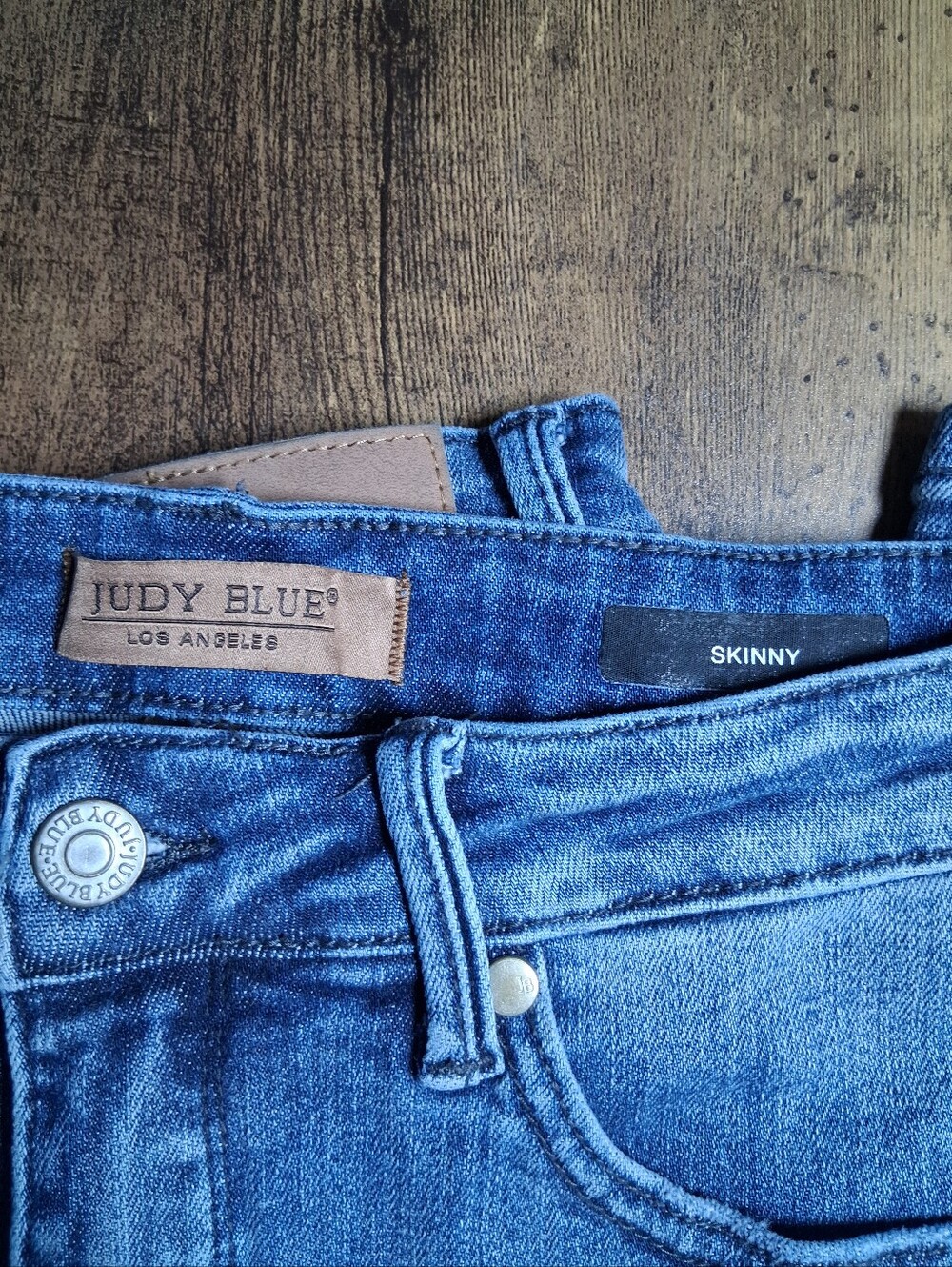 Judy Blue High Waist Tummy Control Vintage Skinny Jeans - Size 9/29 - Picture 6 of 8